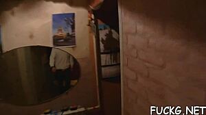 Guy In Glasses Bangs That Slut Hard!