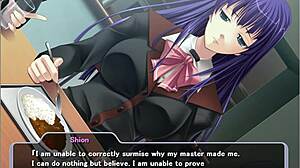 Shion anime angel sleeps through brutal game action