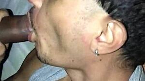 Έχετε δοκιμάσει παχύ negão στο gloryhole να δίνει κρέμα λαιμού όπως στο O Diário de Mamadas II?