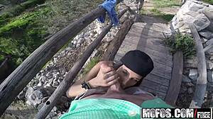 Jaclyn Taylor fuckin at the fishin hole with drone hunter 😏