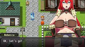 garota consegue salvar o garoto que ama e as outras pessoas da vila - rebecca and the sword of nasty curses - parte 5