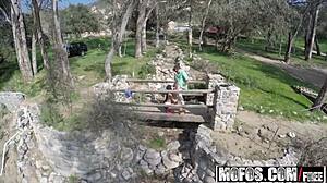 Jaclyn Taylor fuckin at the fishin hole with drone hunter 😏