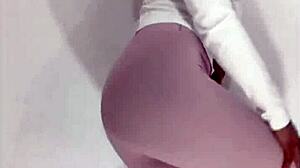 Young Asian Wife Masturbates In Sexy Lingerie And Stockings!