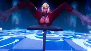 Konosuba the animation with 3D tits and doggystyle deepthroat