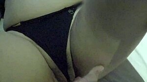 Latina teen rides bareback and loves the sensation