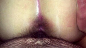 My hairy wife gapes and queefs loudly for me