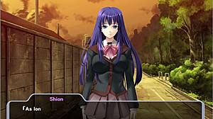 Shion anime angel sleeps through brutal game action