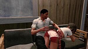 i spanked jack and emma in paradise