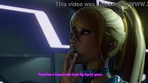 Rule 34 samus hentai cartoon anime! What a wild parody!