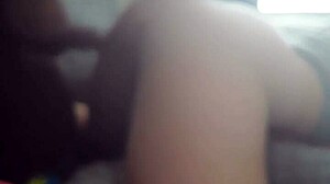 Blonde Wife Bent Over for BBC Pounding in Doggystyle Back Shot