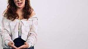 come on, watch how big tits cutie leana lovings masturbates solo in this full casting interview scene...