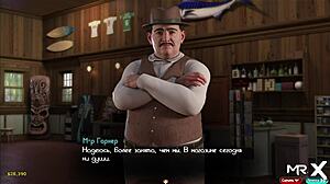 Naomi poses nude in game