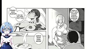 girls night out with futanari in hentai