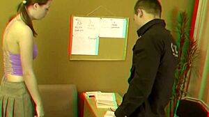 3D porn teen Vlaska punished with hard ass-fuck