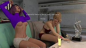 In Waterworld Game, Teen Switches Places and Receives Creampie in Hentai Scene