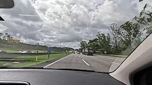 Cuplul Mattos aventuri: futai pe plajă cu ninfetinha peste tot