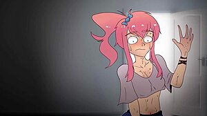 hentai penis extender fucks pink-haired girl