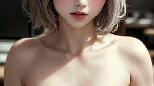 สาวโมเดล AI โชว์นมใหญ่สุดอลังการในงานศิลป์สุดเซ็กซี่