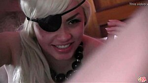 luxury companion with big tits and shaved body riding in cowgirl