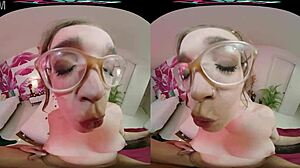 Katie Kush bends over for a tight ass creampie in POV