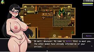 lost lagoon hentai game ep 4 shows sexy nurse examining guy