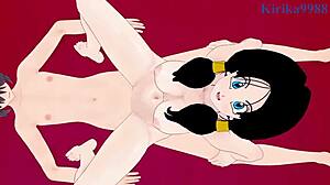 i love watching android 18 and videl in intense creampie sex with big tits in this dragon ball hentai