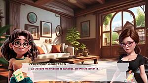 johannesgaming update, mrs anderson drilled us hard in sexy outfit