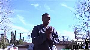 keira, that curvy milf brunette, getting lost and catching big black cock in the hood