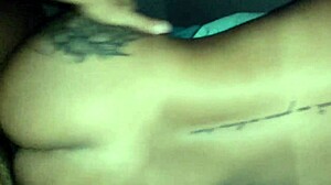 Intriguing video of eating married aunt's big ass.