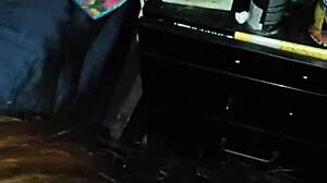 Playing With The Neighbor's Big Black Cock!