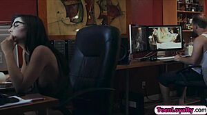 Geek Babe Jenna Reid Riding Big Dick