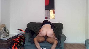 chubby imwf spreads legs wide in homemade couple video