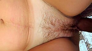 Big ass milf, check out this public bench banging with creampie!