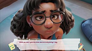 johannesgaming update, mrs anderson drilled us hard in sexy outfit