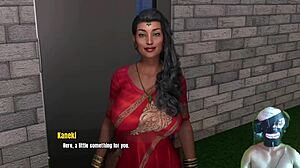 Арабская девчонка жаждет мой огромный член в диком косплее у бабушки дома