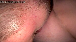 Guy pleases girlfriend orally, making her climax twice