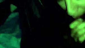 Amateur Sucks Monster Cock Of Black Guy At Night