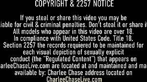 Charlee Chase And Chichi Medina Give Double Blowjob!