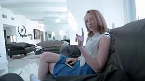 Katy Blows Cock Before Pussy Demolition In Garage Poses!