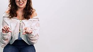 come on, watch how big tits cutie leana lovings masturbates solo in this full casting interview scene...