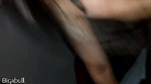 Amateur Sucks Monster Cock Of Black Guy At Night