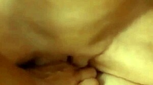 swollen pussy lips expelling cum