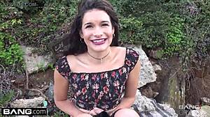 pussy lips exposed outside in public shaved scene