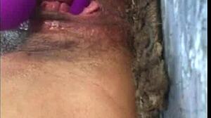 I'm jerking off on video call with my ex's hot friend, feeling sexy and gay as pornstar masturbation turns intense