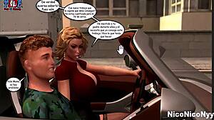 Stepmom Cheating, Dad Discovers And Rides Her Huge Cock 😏