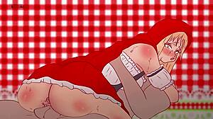 Little Red Riding Hood Shames Pervert For Tree Bang In Hentai Parody!