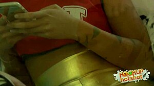 Lovely Little Liza Rowe Coughs Up Jizz In Bold Cumshot