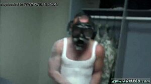 Army Guys Showering and Hazing Naked