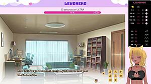 Vtuber Lewdneko Plays Love Cubed Dating Game Part Four