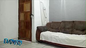 dorn's wild ride on big black cock in cumshot compilation